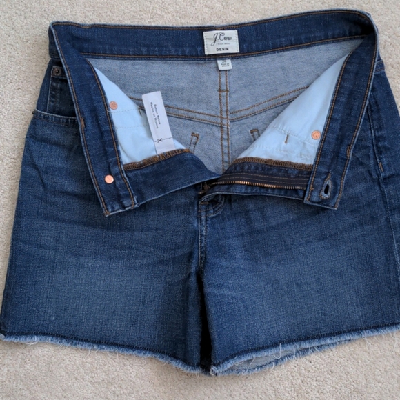 J.Crew Midrise Denim Cutoff Shorts - 26 - Picture 3 of 10